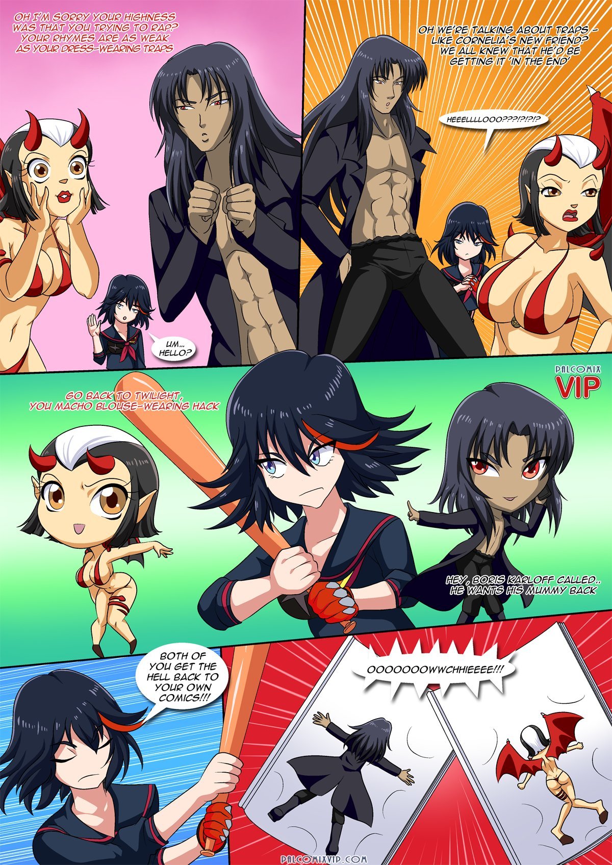 On Her Majesty’s Hentai Service (Kill la Kill) [Palcomix] 1 . On Her Majesty's Hentai Service - Chapter 1 (Kill la Kill) [Palcomix] – page 11