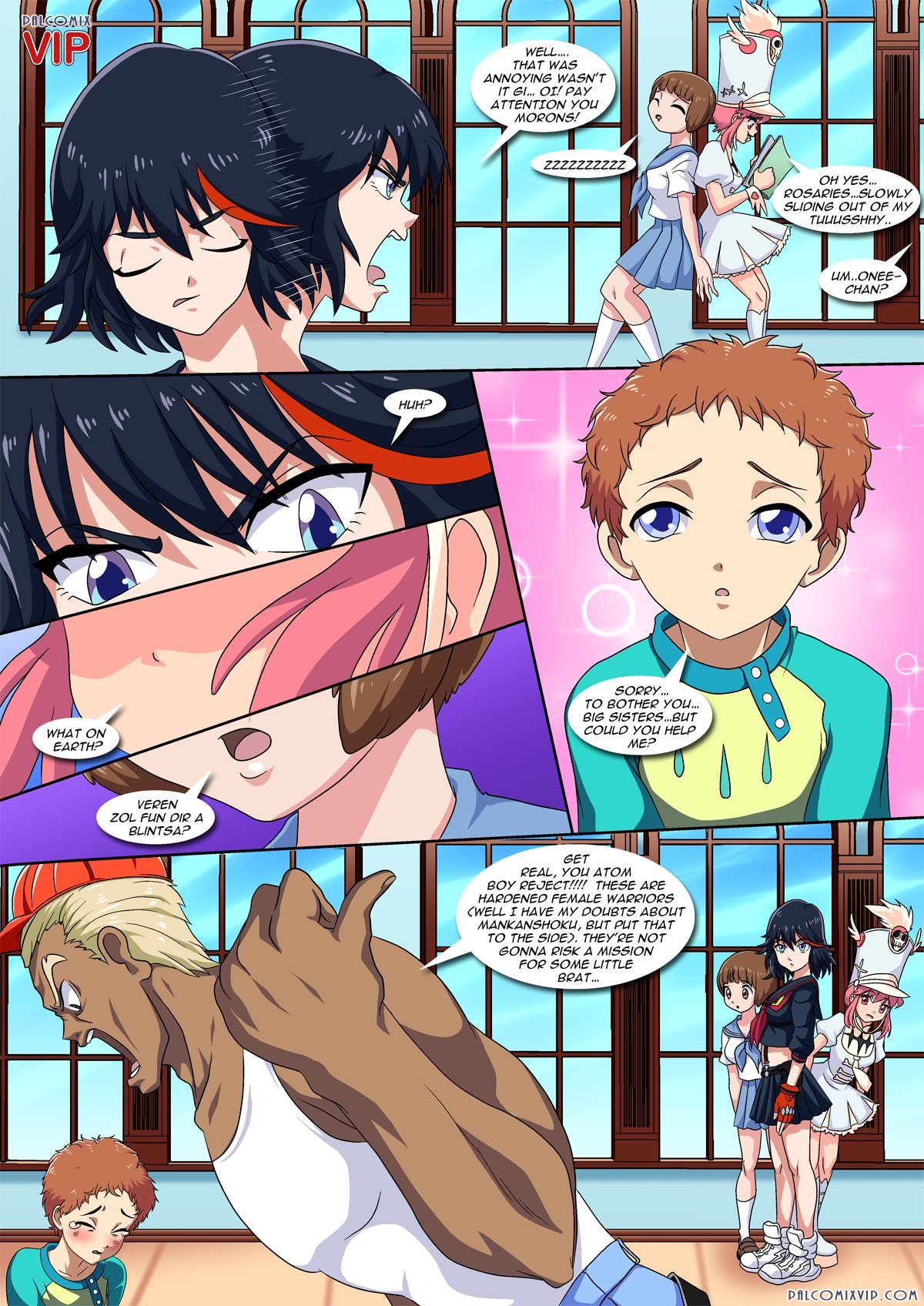 On Her Majesty’s Hentai Service (Kill la Kill) [Palcomix] 1 . On Her Majesty's Hentai Service - Chapter 1 (Kill la Kill) [Palcomix] – page 12
