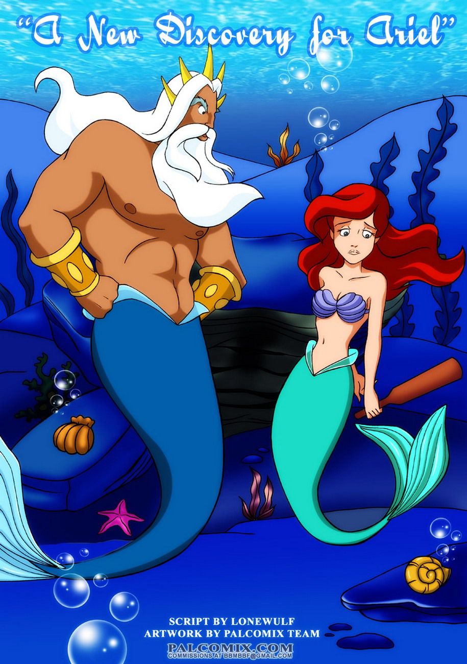 Ariel Explores (The Little Mermaid) [Palcomix] 1 . A New Discovery For Ariel - Chapter 1 (The Little Mermaid) [Palcomix] – page 1
