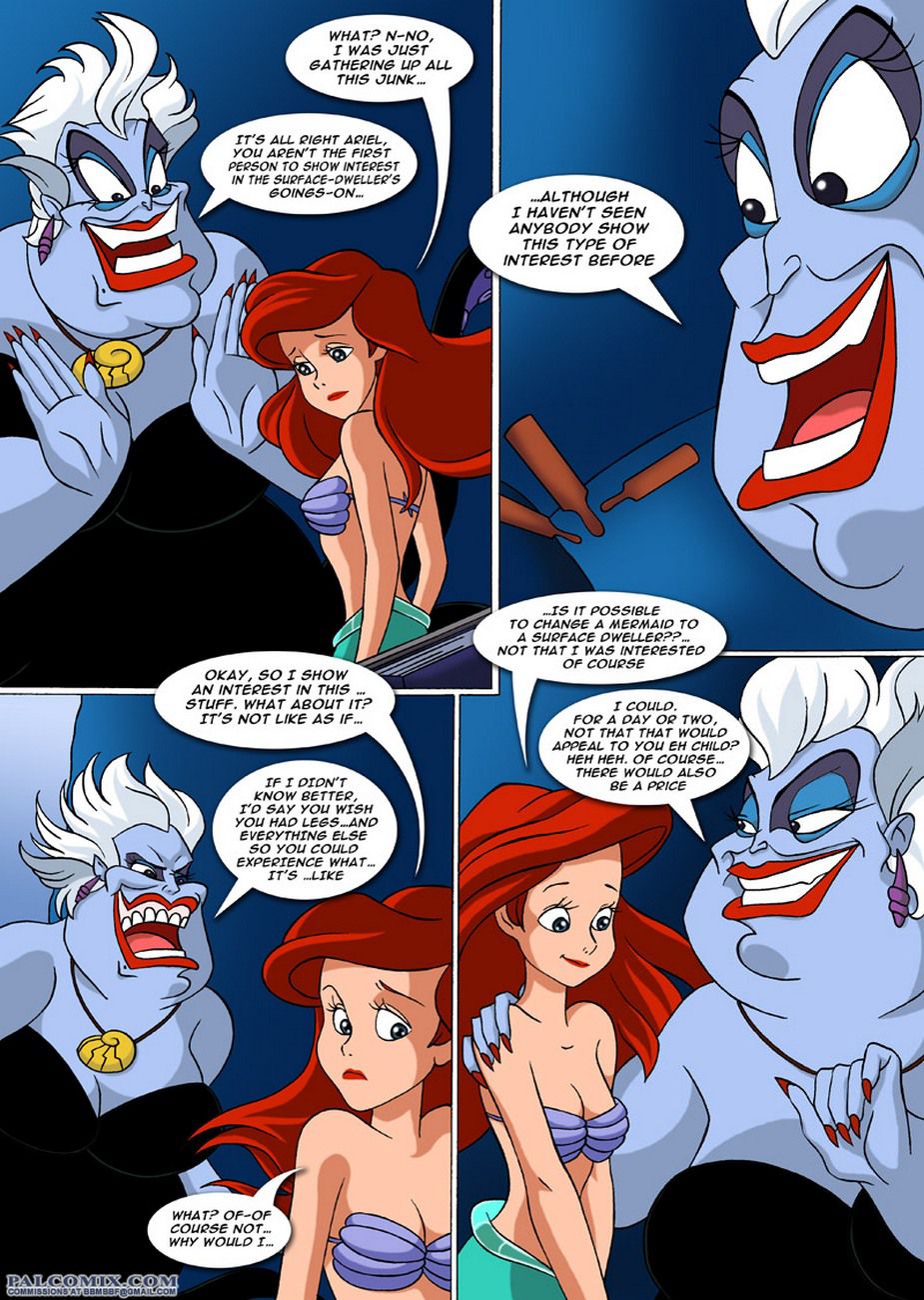Ariel Explores (The Little Mermaid) [Palcomix] 1 . A New Discovery For Ariel - Chapter 1 (The Little Mermaid) [Palcomix] – page 8