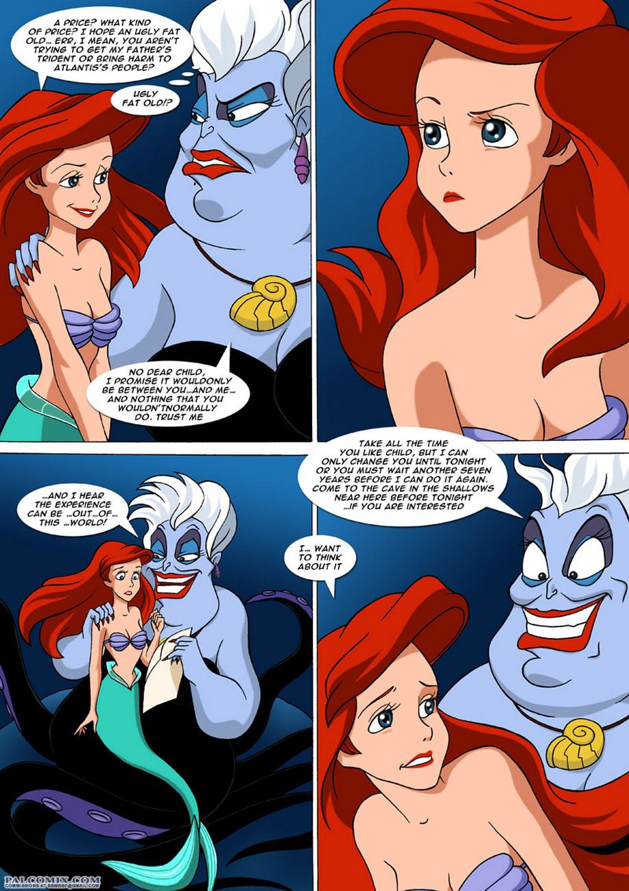 Ariel Explores (The Little Mermaid) [Palcomix] 1 . A New Discovery For Ariel - Chapter 1 (The Little Mermaid) [Palcomix] – page 9