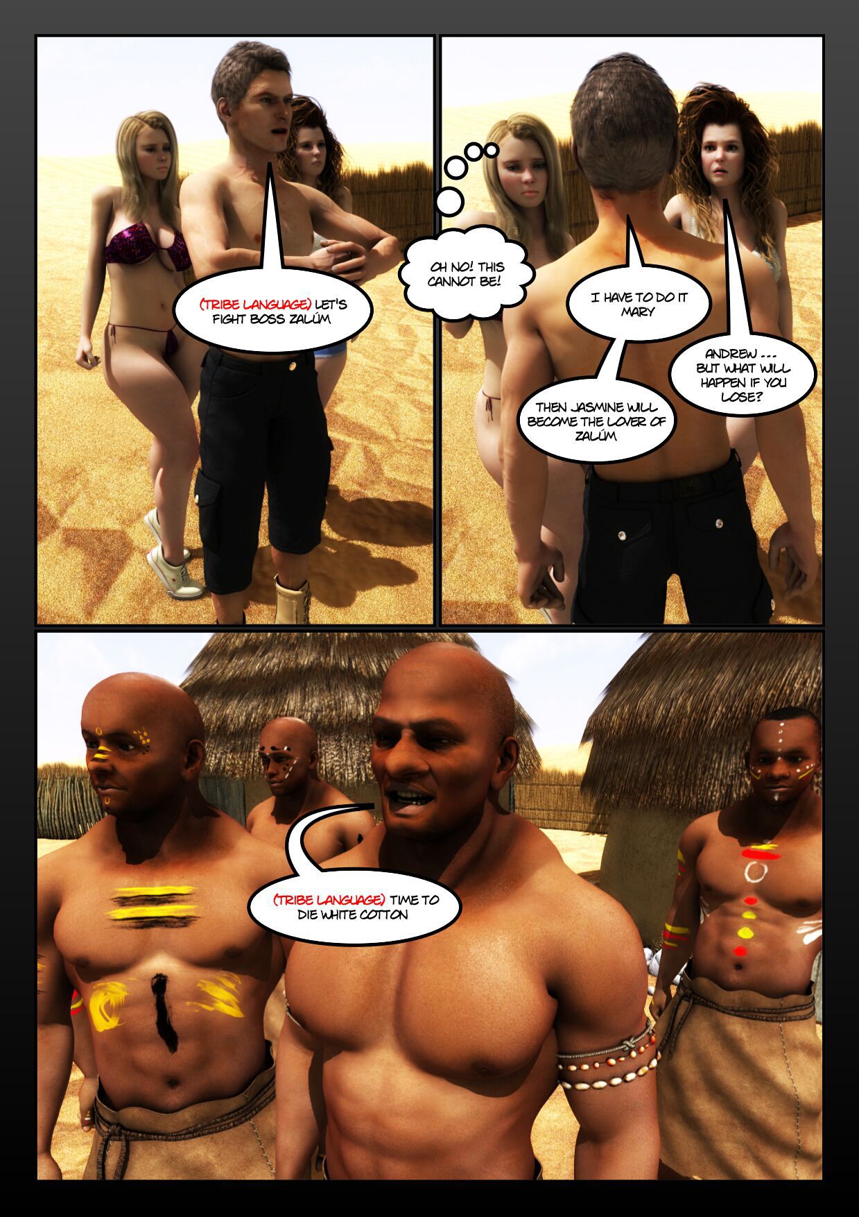 Africanized [Moiarte3D] 4 . Africanized - Chapter 4 [Moiarte3D] – page 13