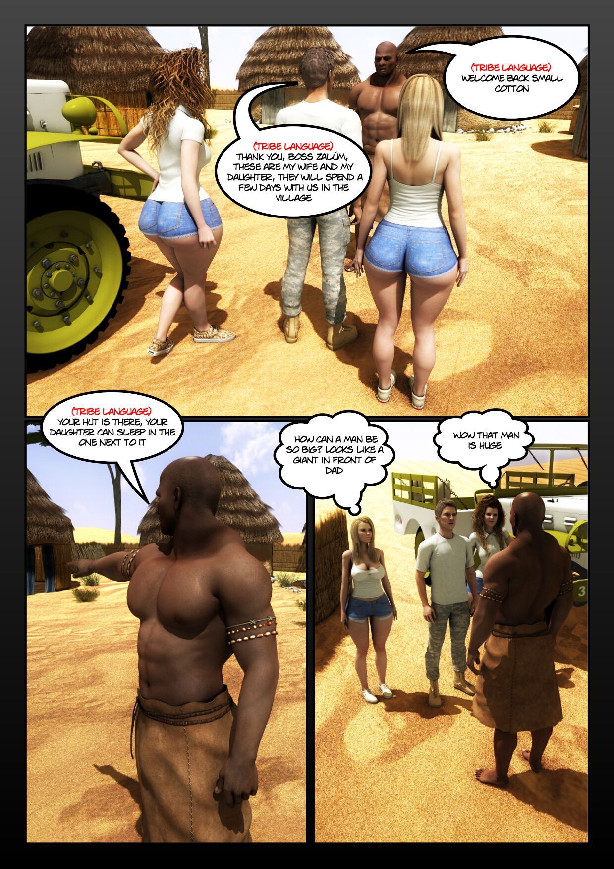Africanized [Moiarte3D] 4 . Africanized - Chapter 4 [Moiarte3D] – page 3