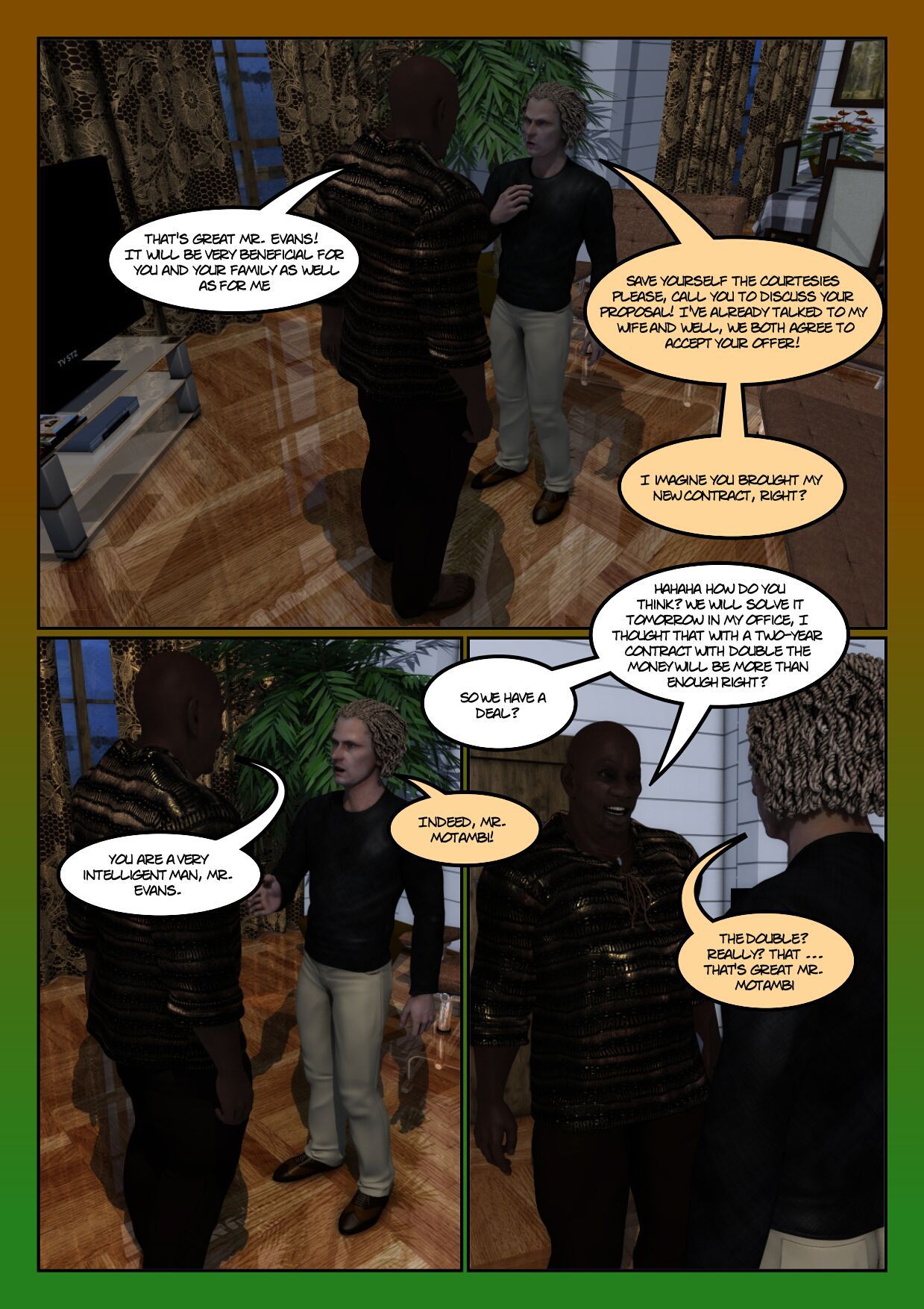Africanized [Moiarte3D] 1 . Africanized - Chapter 1 [Moiarte3D] – page 5