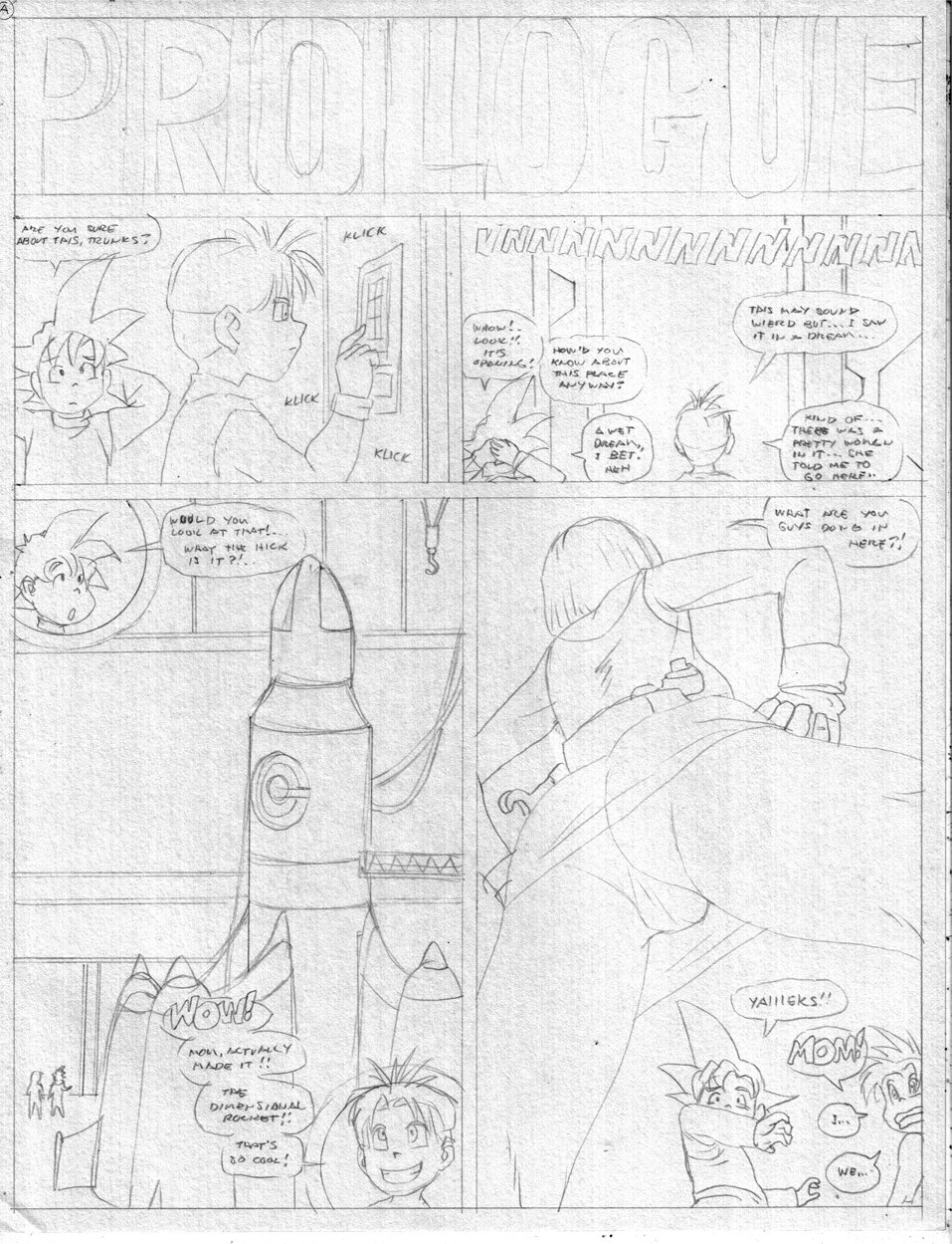 Through The Dimensions (Various) [Pandoras Box] 2 . Prologue 2 - Chapter 2 (Dragon Ball Z) [Pandoras Box] – page 1