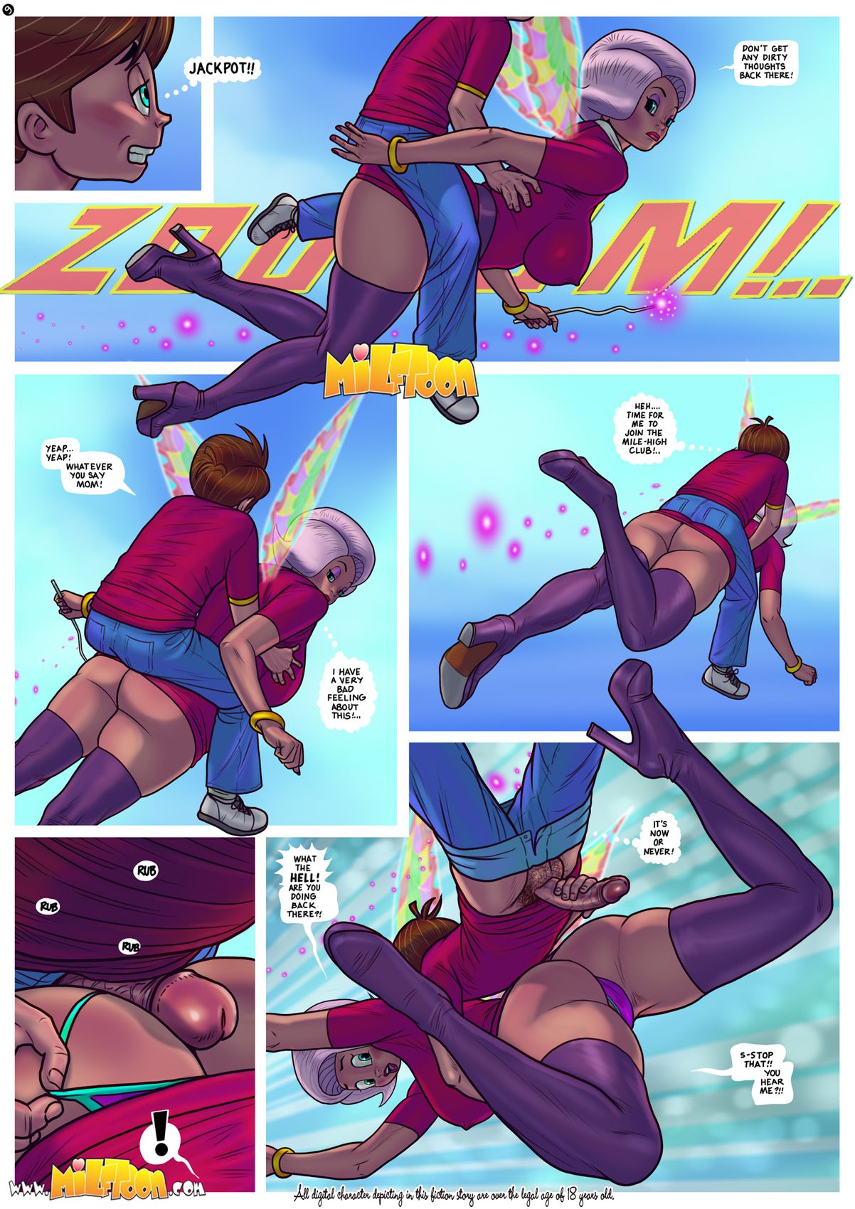 MILFster (A Kind of Magic) [MILFToon] 3 . MILFster - Chapter 3 (A Kind of Magic) [MILFToon] – page 9