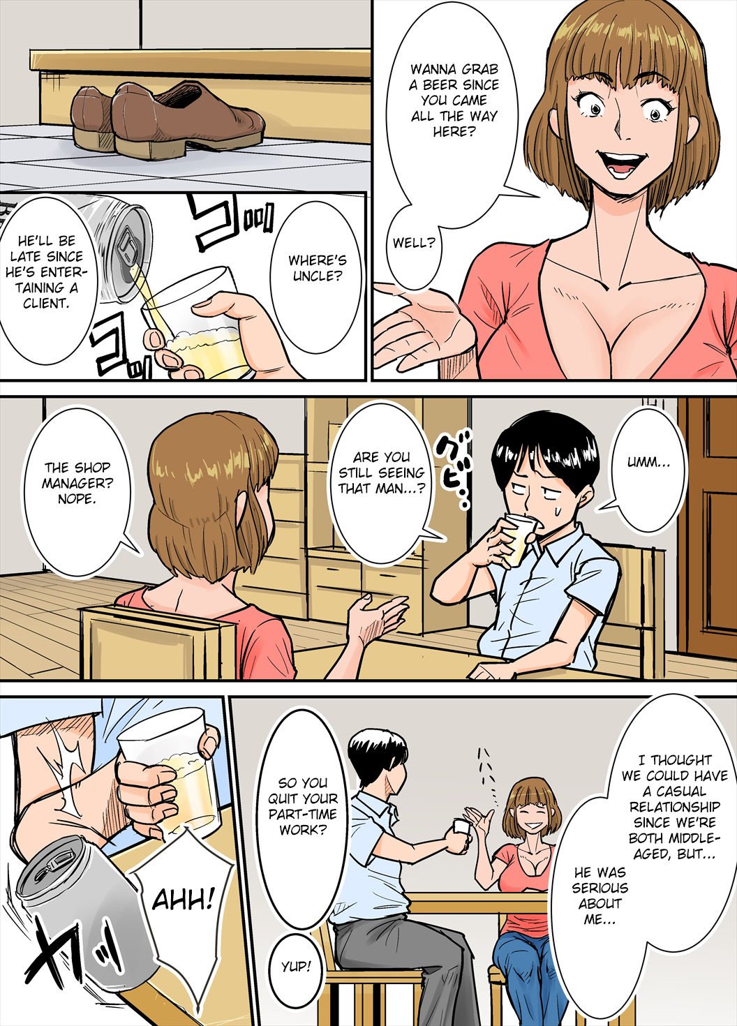 Ero i Obasan [Nobishiro] 1 . Ero i Obasan - Chapter 1 [Nobishiro] – page 8
