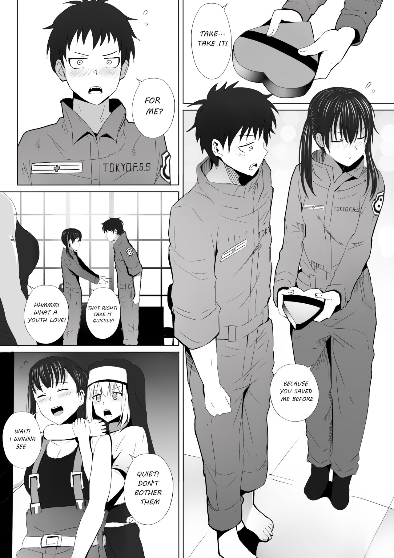 Honoo Neko no Ongaeshi (Fire Force) [Ginhaha] 1 . Honoo Neko no Ongaeshi  - Chapter 1 (Fire Force) [Ginhaha] – page 3