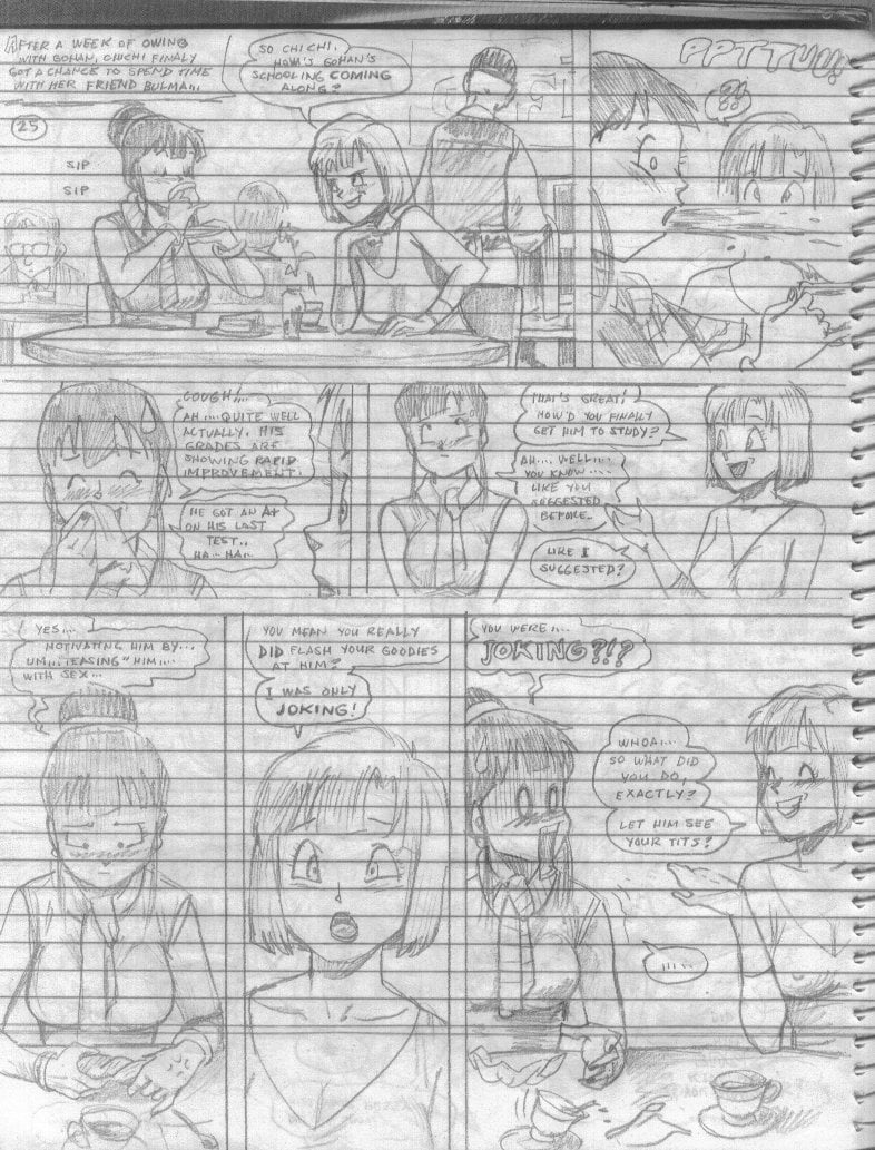 The Gohan Diaries (Dragon Ball Z) [Pandoras Box] 1.5 . The Gohan Diaries - Chapter 1 - Rough Sketches (Dragon Ball Z) [Pandoras Box] – page 26