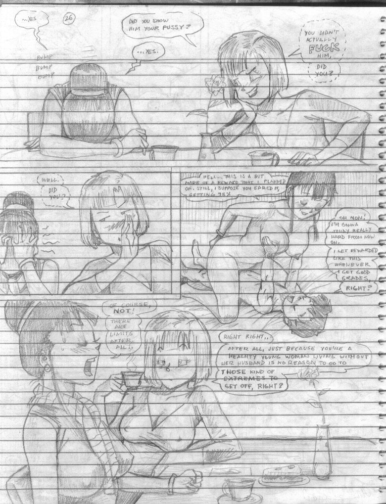 The Gohan Diaries (Dragon Ball Z) [Pandoras Box] 1.5 . The Gohan Diaries - Chapter 1 - Rough Sketches (Dragon Ball Z) [Pandoras Box] – page 27