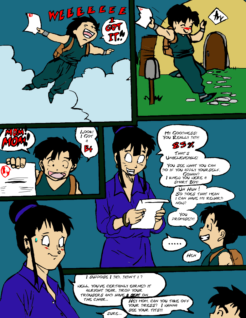 The Gohan Diaries (Dragon Ball Z) [Pandoras Box] 1.6 . The Gohan Diaries - Chapter 1 - Colored (Dragon Ball Z) [Pandoras Box] – page 13