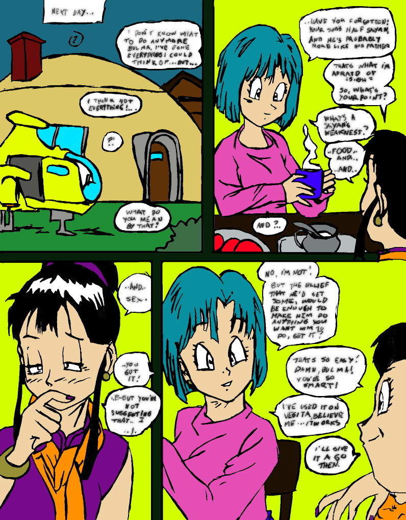 The Gohan Diaries (Dragon Ball Z) [Pandoras Box] 1.6 . The Gohan Diaries - Chapter 1 - Colored (Dragon Ball Z) [Pandoras Box] – page 3