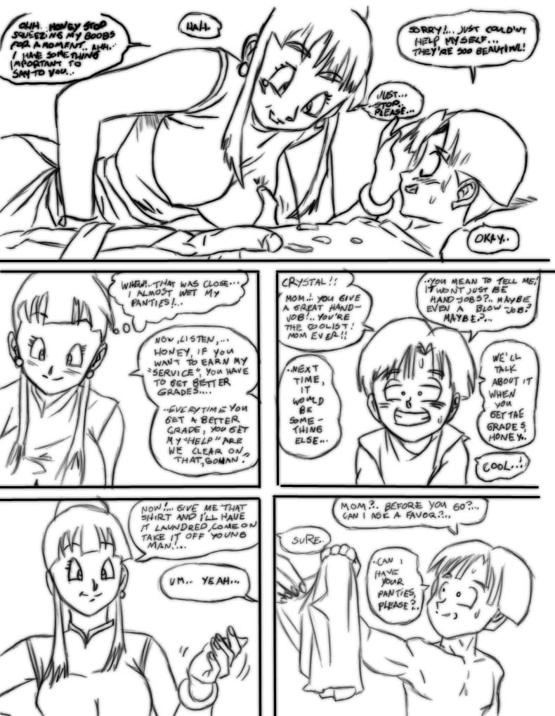 The Gohan Diaries (Dragon Ball Z) [Pandoras Box] 1 . The Gohan Diaries - Chapter 1 (Dragon Ball Z) [Pandoras Box] – page 8