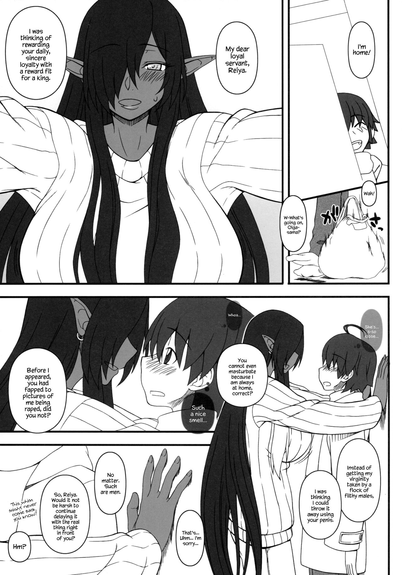 Kuro no Joou no Isekai Seikatsu (Kuroinu) [Kobanya Koban] 1 . Kuro no Joou no Isekai Seikatsu - Chapter 1 (Kuroinu) [Kobanya Koban] – page 14