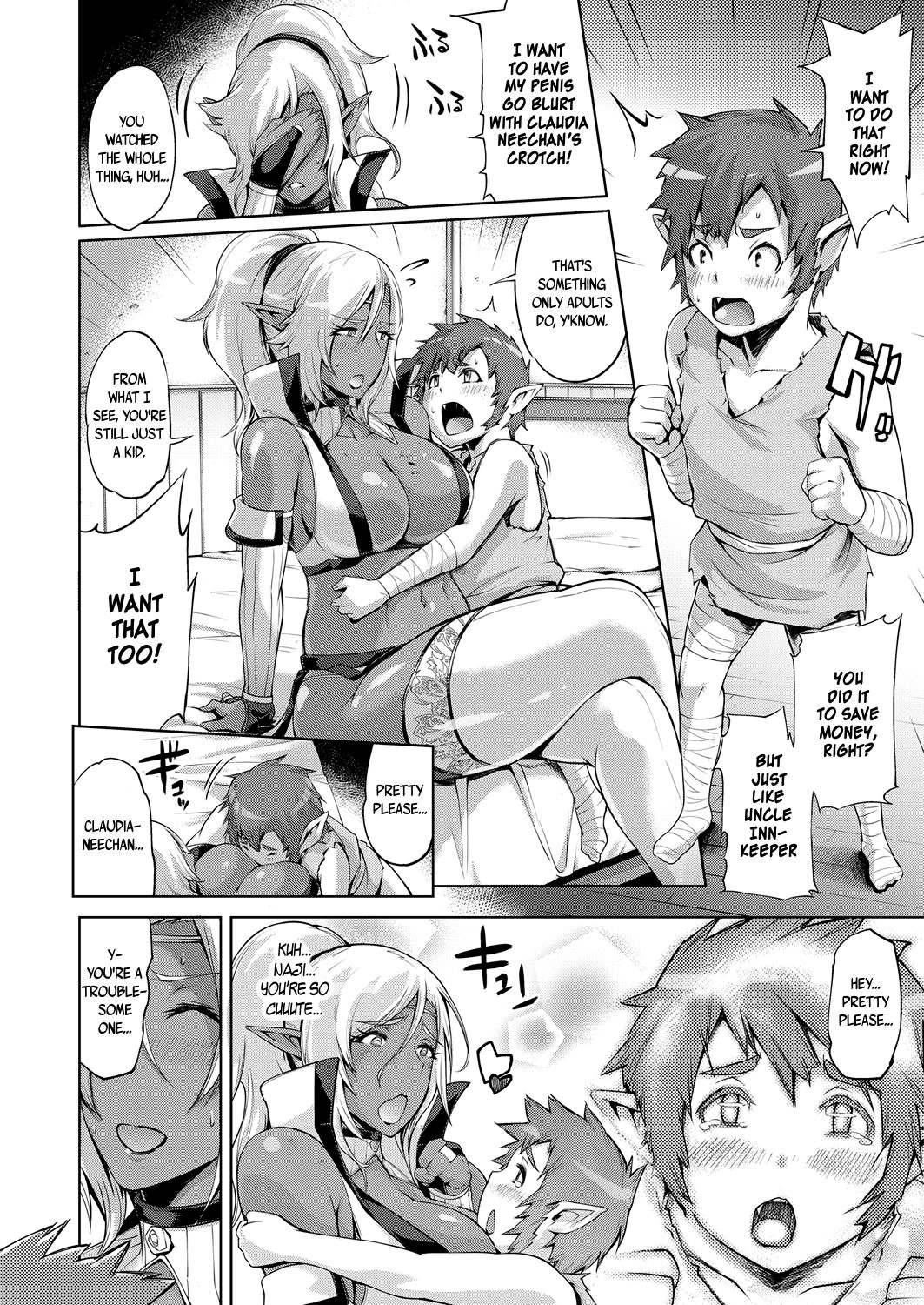 Naji [Yunioshi] 1 . Claudia and Naji - Chapter 1 [Yunioshi] – page 12