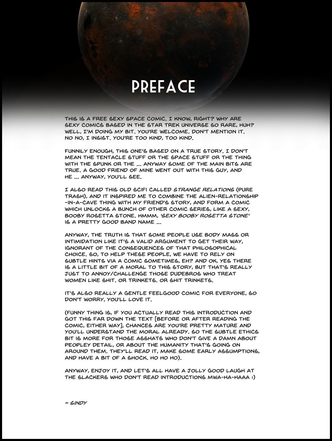Telepathic Hentai Tentacle Spacey Rapey Sex Trek 9000 [Sindy Anna Jones] 1 . Telepathic Hentai Tentacle Spacey Rapey Sex Trek 9000 - Chapter 1 [Sindy Anna Jones] – page 2