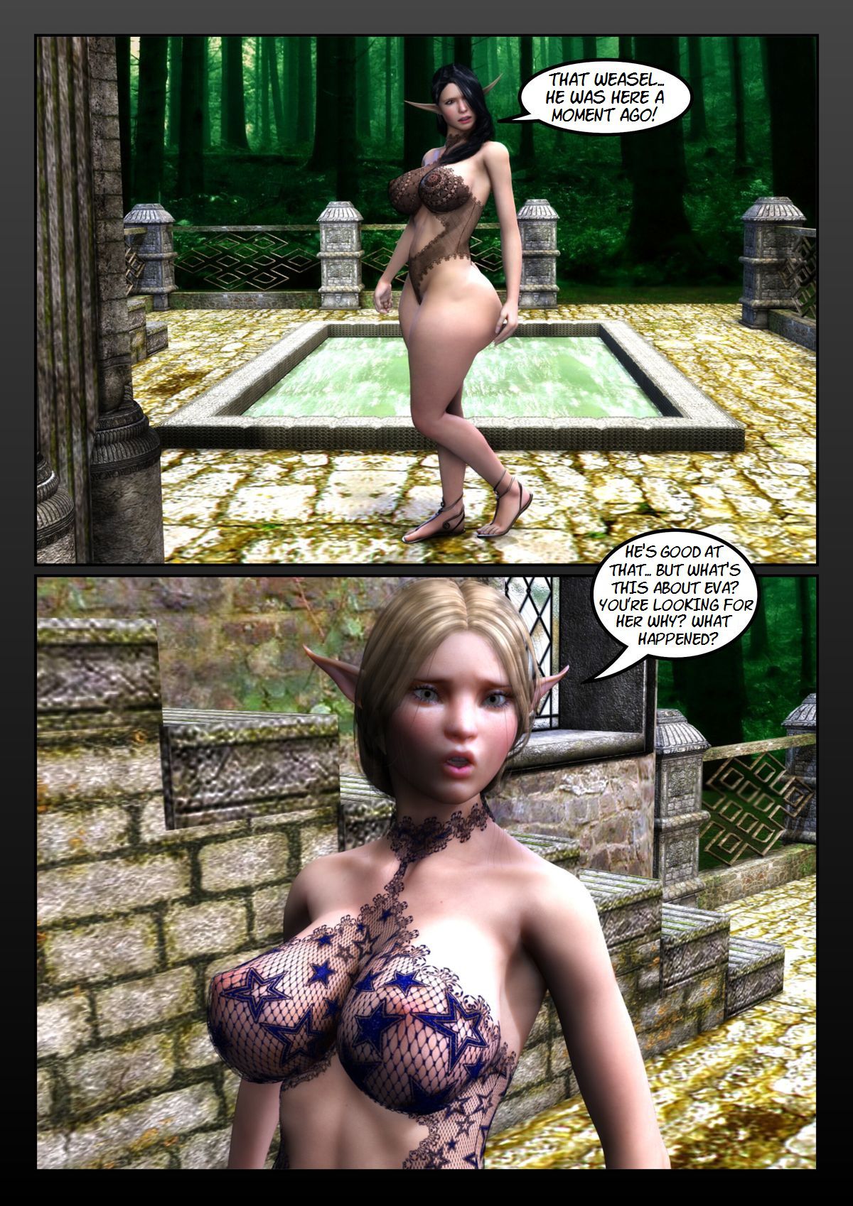 Beautiful Creatures [Moiarte3D] 3 . Beautiful Creatures - Chapter 3 [Moiarte3D] – page 8