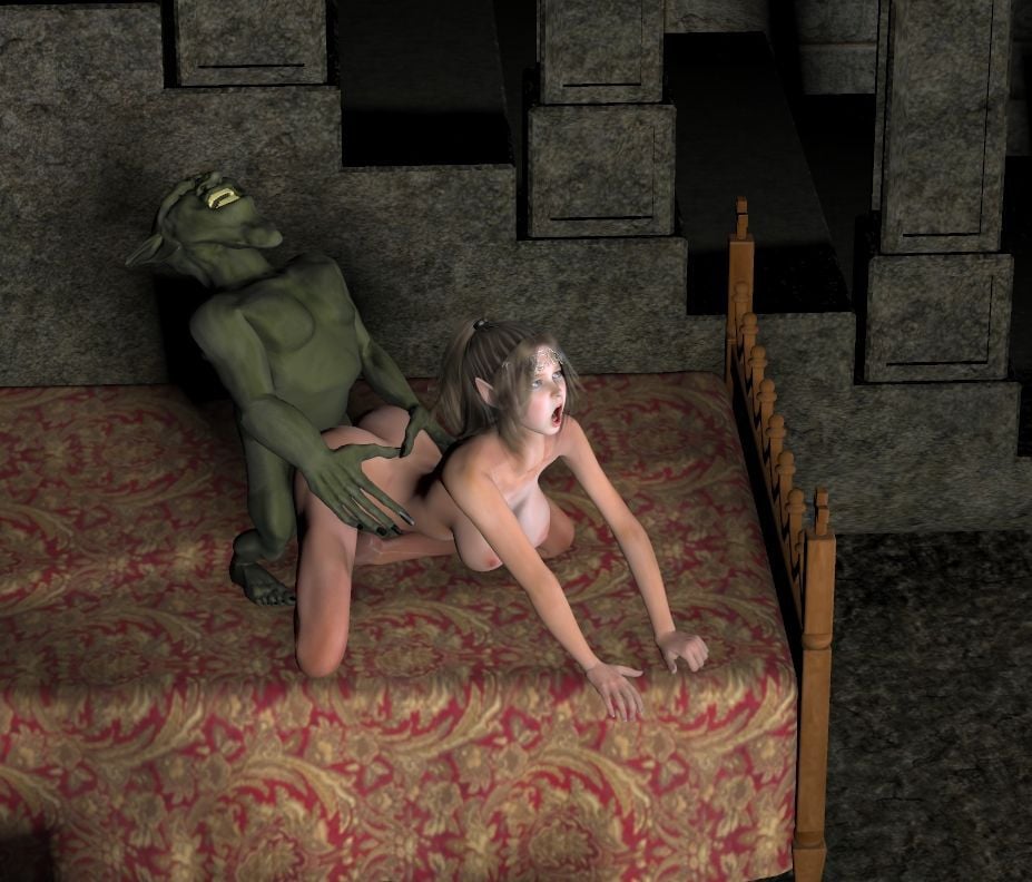 Extra Fantasy Comics [Moiarte3D] Orc Fucking Cute Elf - [Moiarte3D] – page 34