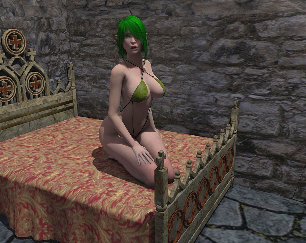 Extra Fantasy Comics [Moiarte3D] Orc Fucking Elf - [Moiarte3D] – page 5