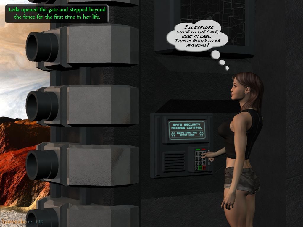 Space Farm [3DMonsterStories , Droid447] 1.5 . Space Farm - Old Version - Chapter 1 [3DMonsterStories , Droid447] – page 6