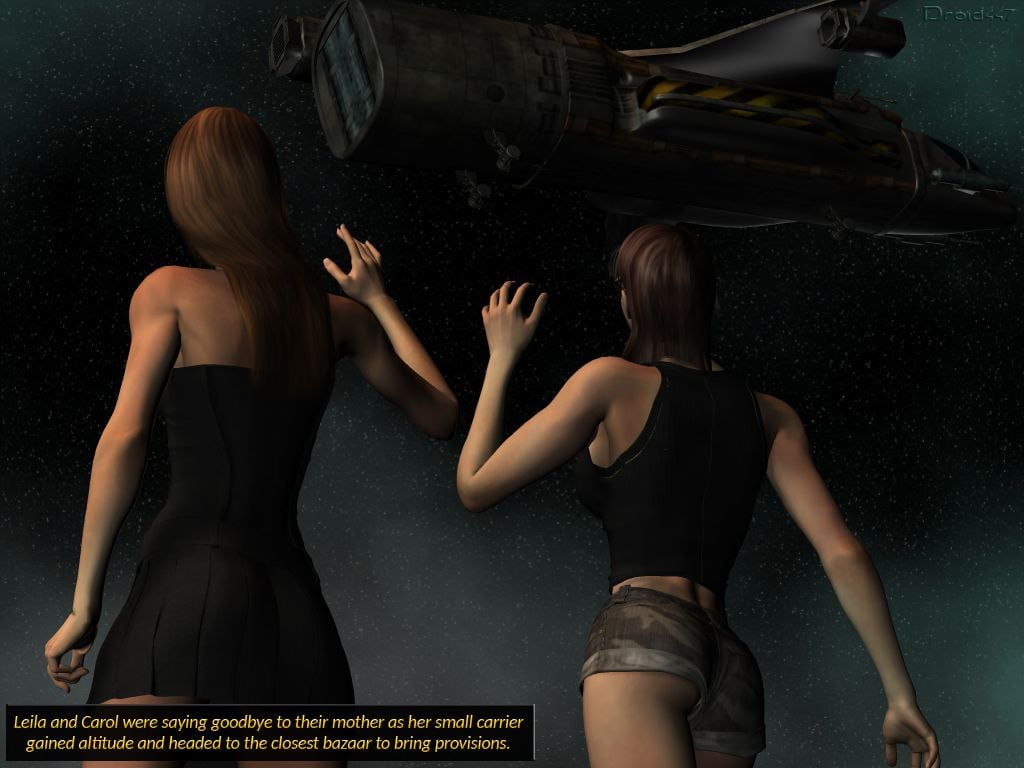 Space Farm [3DMonsterStories , Droid447] 1 . Space Farm - Chapter 1 [3DMonsterStories , Droid447] – page 2