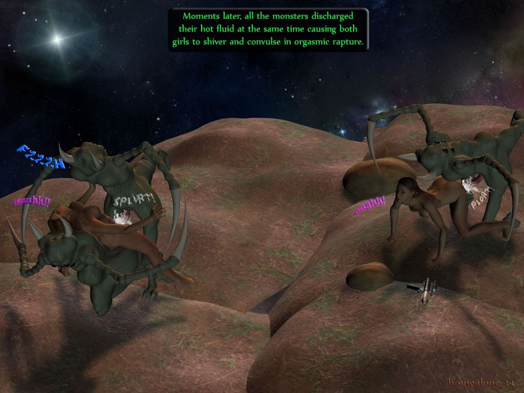 Space Farm [3DMonsterStories , Droid447] 1 . Space Farm - Chapter 1 [3DMonsterStories , Droid447] – page 196