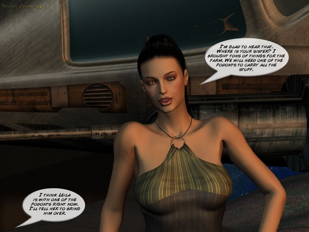 Space Farm [3DMonsterStories , Droid447] 1 . Space Farm - Chapter 1 [3DMonsterStories , Droid447] – page 199