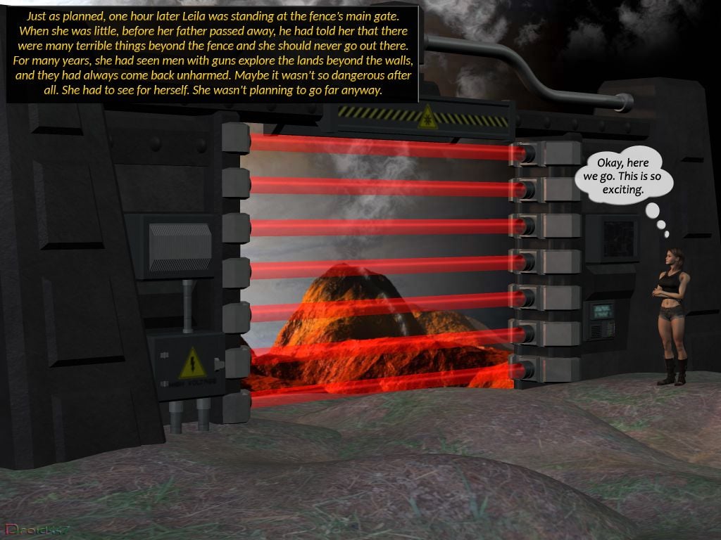 Space Farm [3DMonsterStories , Droid447] 1 . Space Farm - Chapter 1 [3DMonsterStories , Droid447] – page 5