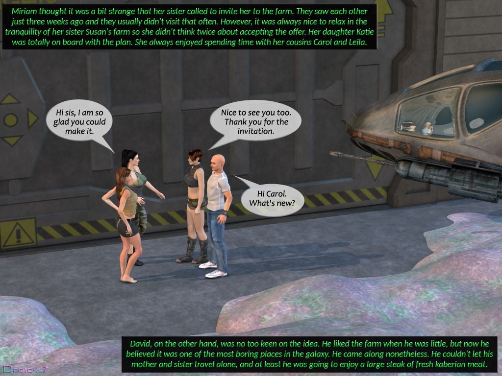 Space Farm [3DMonsterStories , Droid447] 2 . Space Farm - Chapter 2 [3DMonsterStories , Droid447] – page 2