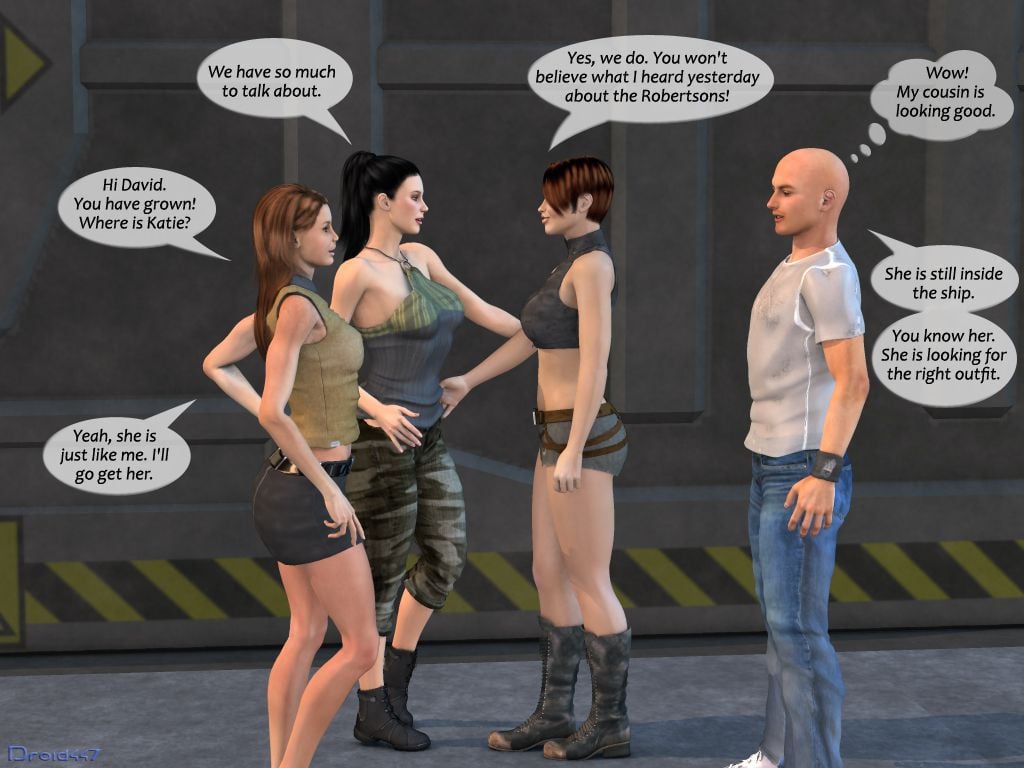 Space Farm [3DMonsterStories , Droid447] 2 . Space Farm - Chapter 2 [3DMonsterStories , Droid447] – page 3