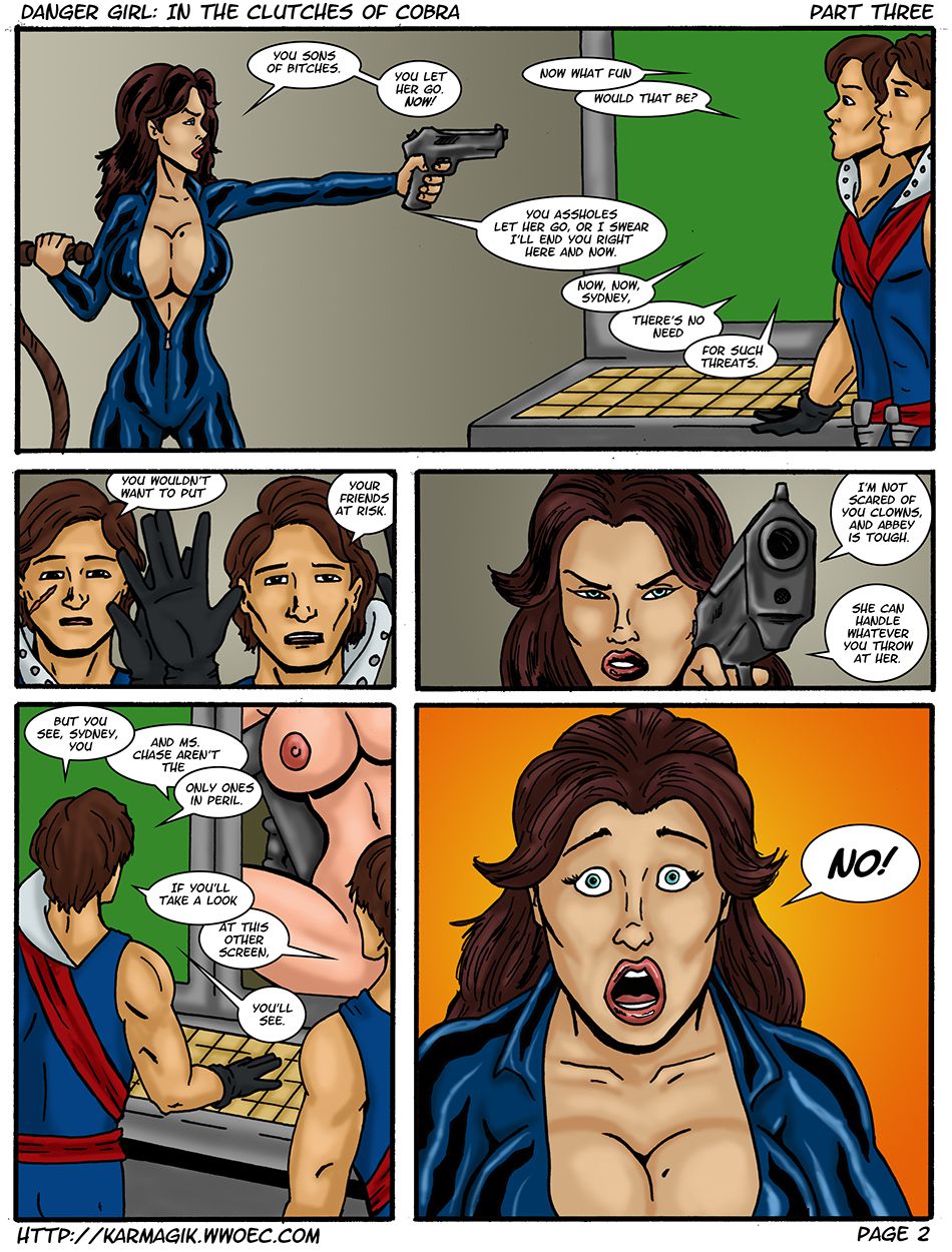 Danger In – In The Clutches Of Cobra (Danger Girl , G.I. Joe) [Karmagik] 1 . Danger In - In The Clutches Of Cobra - Chapter 1 (Danger Girl , G.I. Joe) [Karmagik] – page 12
