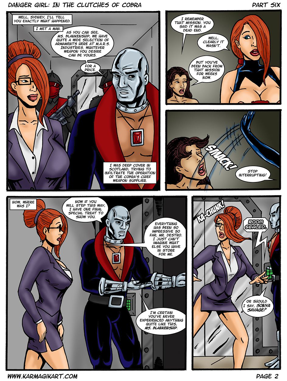 Danger In – In The Clutches Of Cobra (Danger Girl , G.I. Joe) [Karmagik] 1 . Danger In - In The Clutches Of Cobra - Chapter 1 (Danger Girl , G.I. Joe) [Karmagik] – page 27