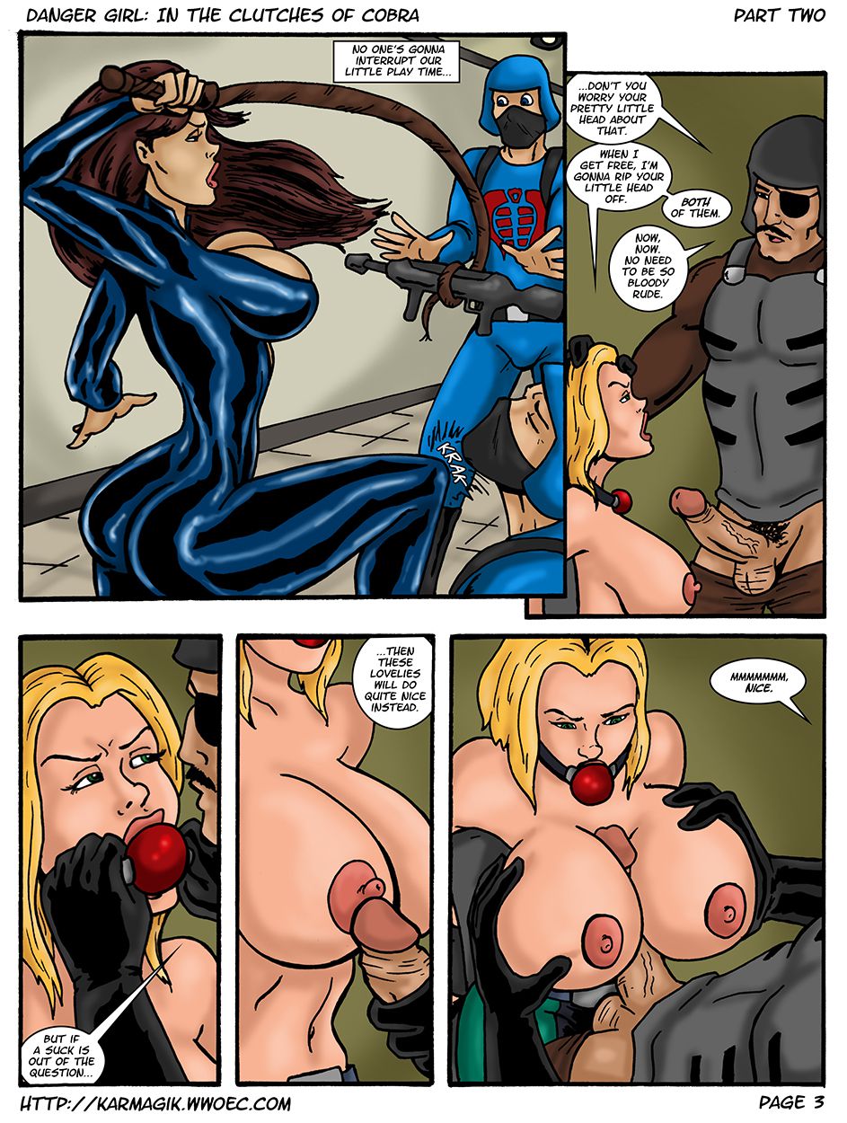 Danger In – In The Clutches Of Cobra (Danger Girl , G.I. Joe) [Karmagik] 1 . Danger In - In The Clutches Of Cobra - Chapter 1 (Danger Girl , G.I. Joe) [Karmagik] – page 7