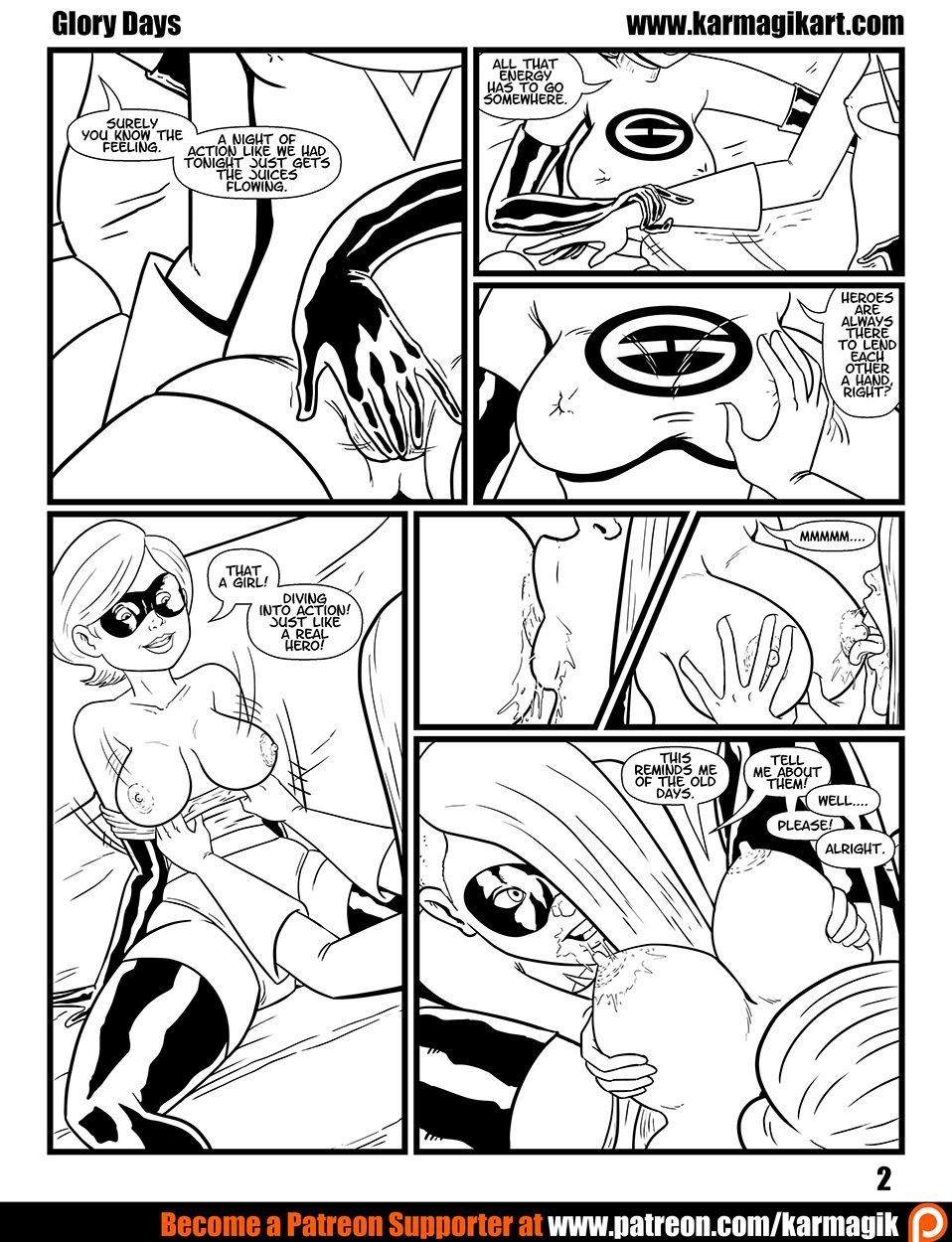Glory Days (The Incredibles) [Karmagik] 1 . Glory Days - Chapter 1 (The Incredibles) [Karmagik] – page 3