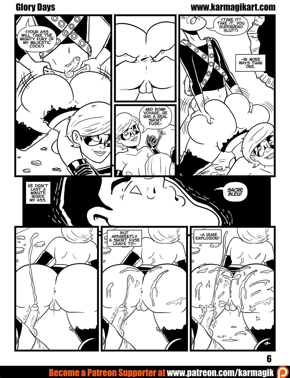 Glory Days (The Incredibles) [Karmagik] 1 . Glory Days - Chapter 1 (The Incredibles) [Karmagik] – page 7