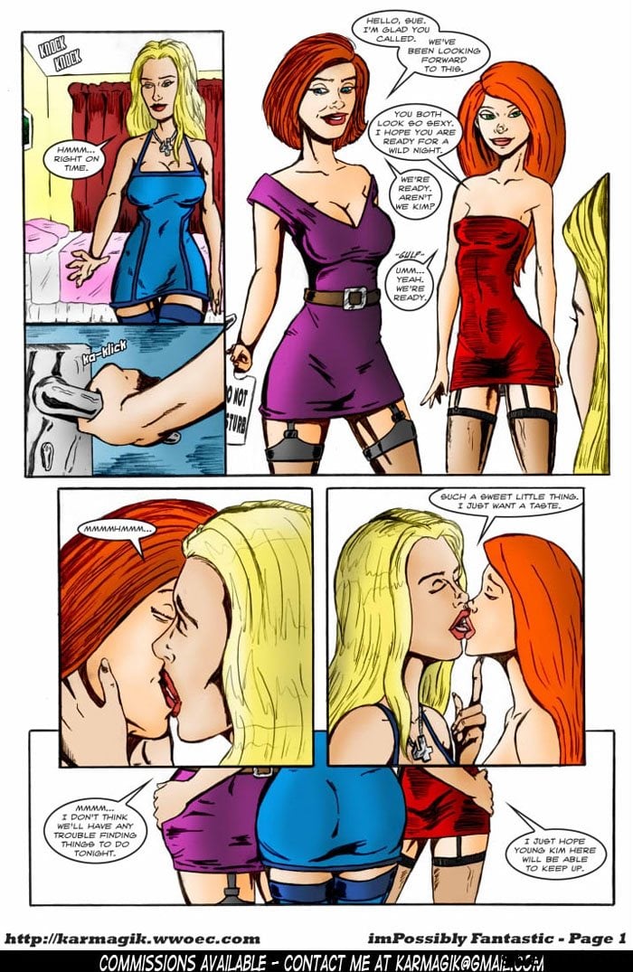 imPossibly Fantastic (Kim Possible) [Karmagik] 1.2 . imPossibly Fantastic - Chapter 1 - Colored (Kim Possible) [Karmagik] – page 1