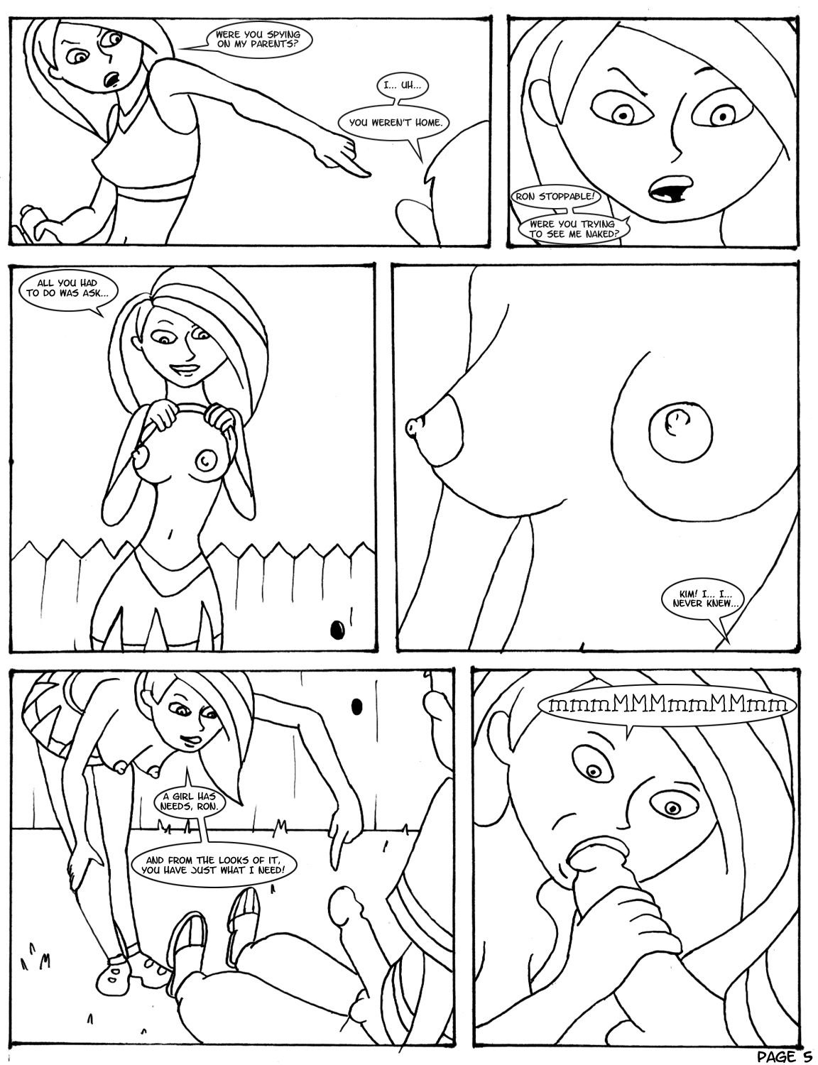 Missionary (Kim Possible) [Karmagik] 1 . Missionary - Backyard Shebang - Chapter 1 (Kim Possible) [Karmagik] – page 6