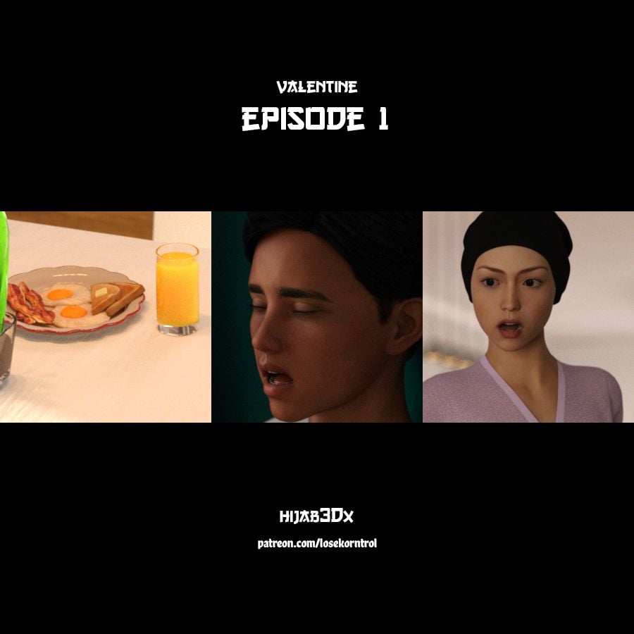 Valentine – Comic [LoseKorntrol, Hijab 3DX] 1 . Valentine - Chapter 1 [LoseKorntrol, Hijab 3DX] – page 1