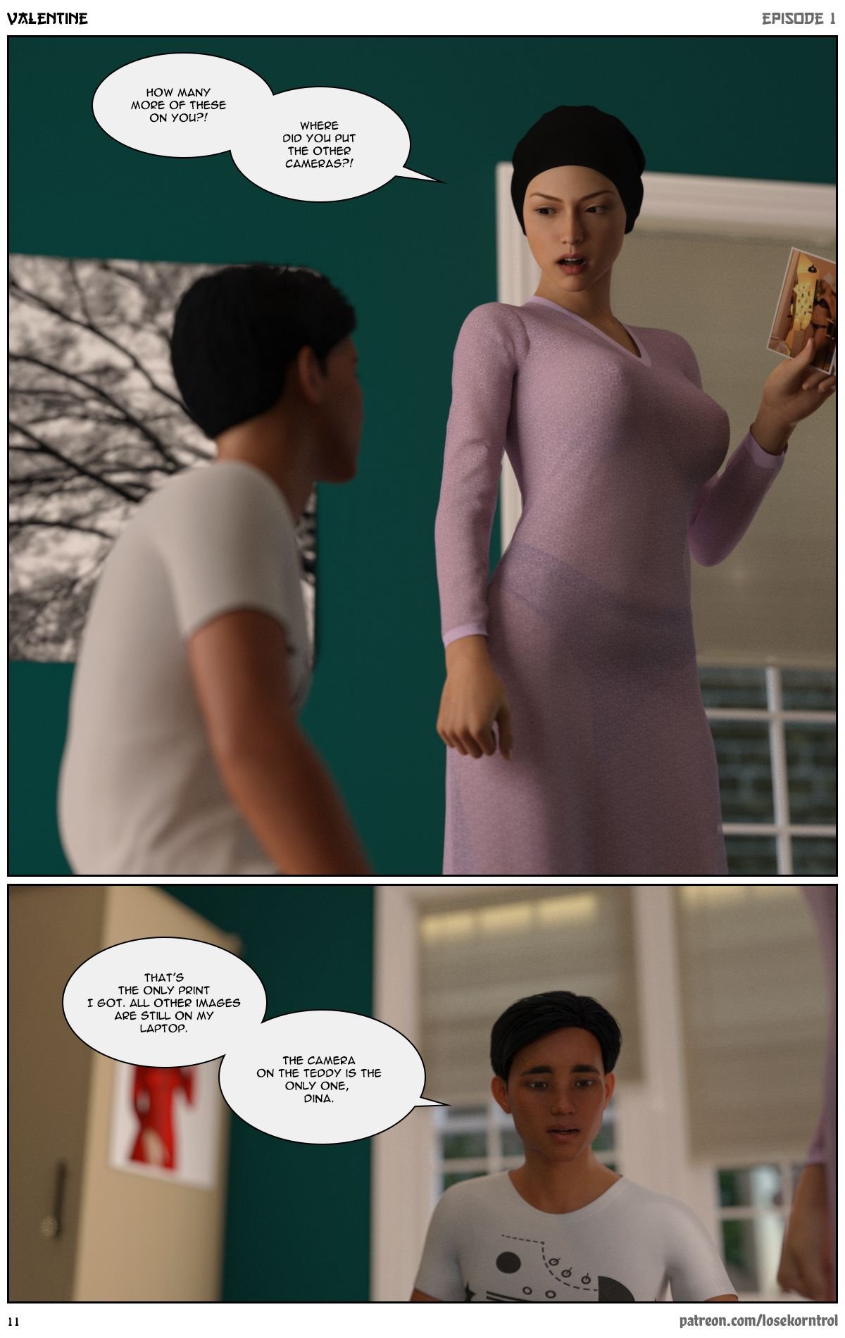 Valentine – Comic [LoseKorntrol, Hijab 3DX] 1 . Valentine - Chapter 1 [LoseKorntrol, Hijab 3DX] – page 12