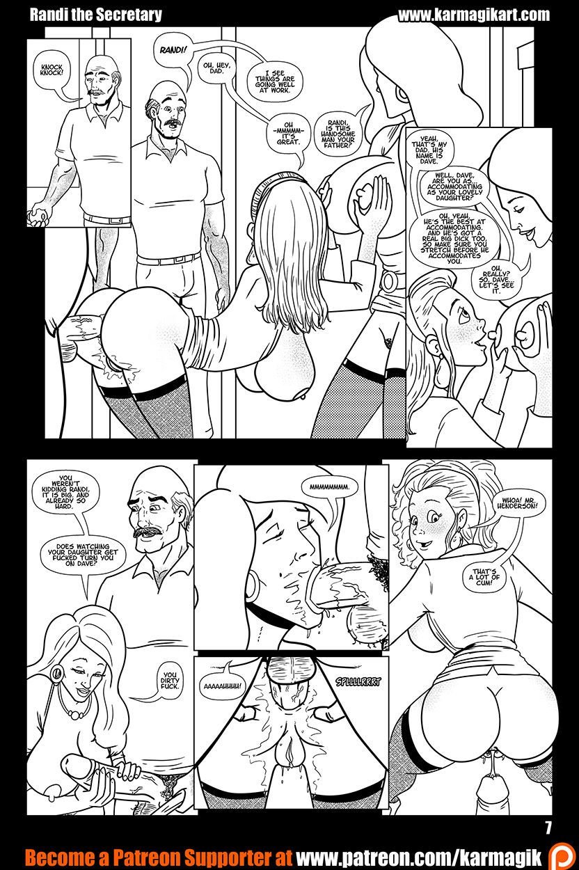 Randi [Karmagik] 1 . Randi The Secretary - Chapter 1 [Karmagik] – page 7