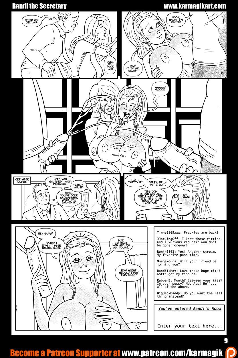 Randi [Karmagik] 1 . Randi The Secretary - Chapter 1 [Karmagik] – page 9