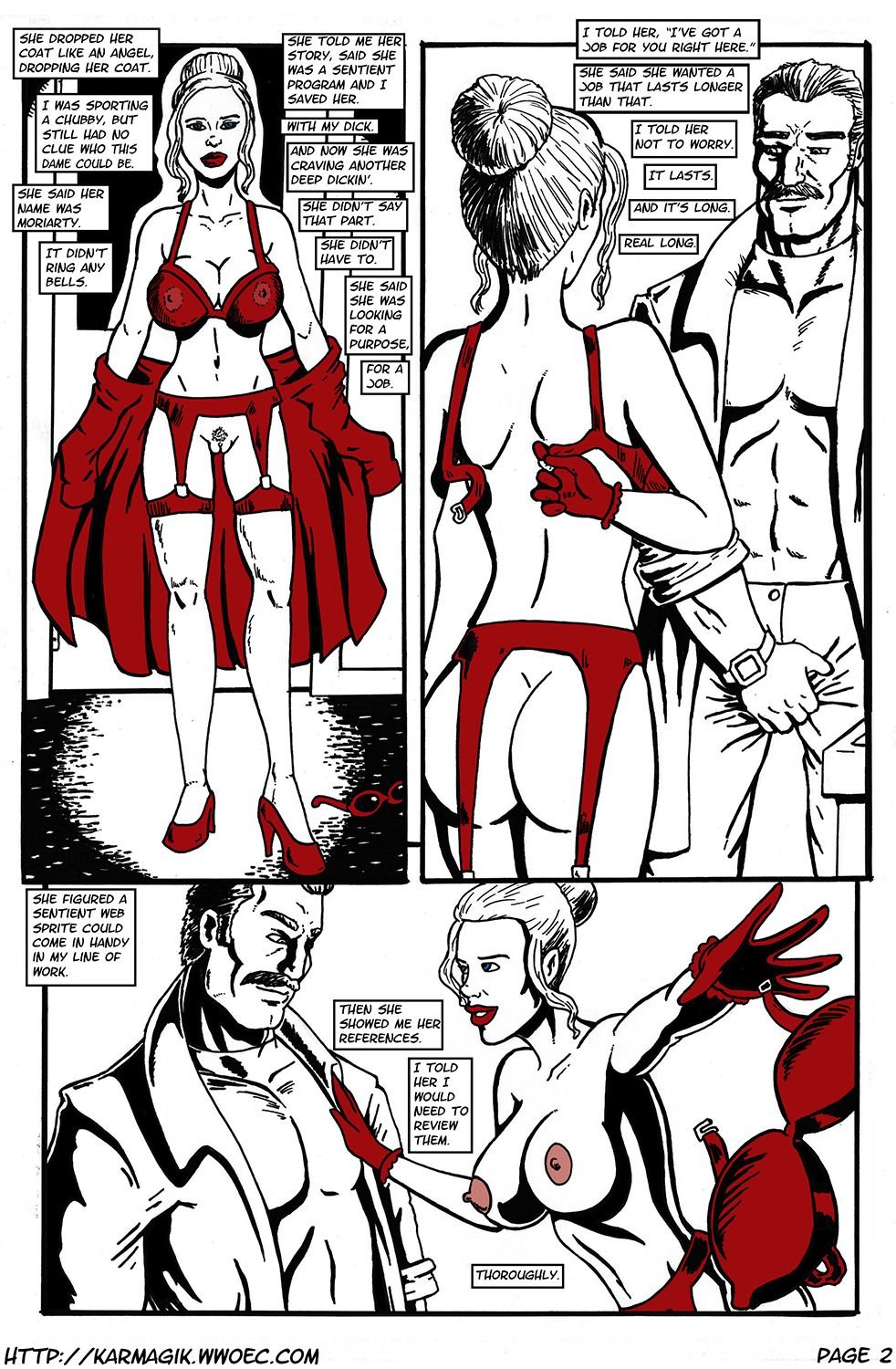 The Adventures Of Selick Jones [Karmagik] Selick Jones And The Unexpected Visitor - [Karmagik] – page 2