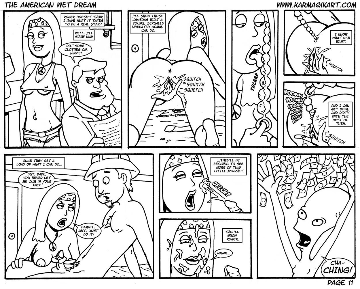 The American Wet Dream (American Dad!) [Karmagik] The American Wet Dream - No Color - (American Dad!) [Karmagik] – page 11