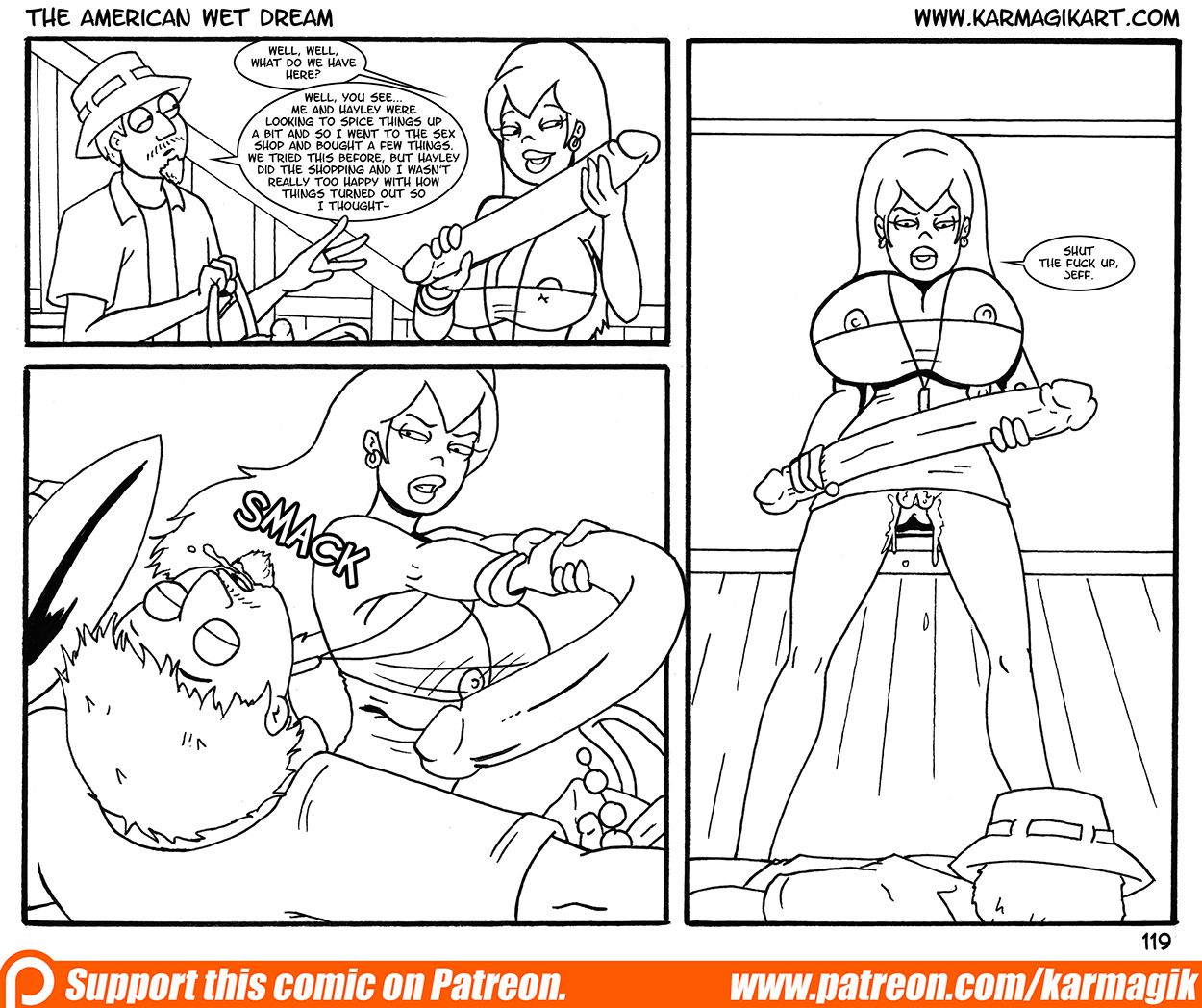 The American Wet Dream (American Dad!) [Karmagik] The American Wet Dream - No Color - (American Dad!) [Karmagik] – page 119