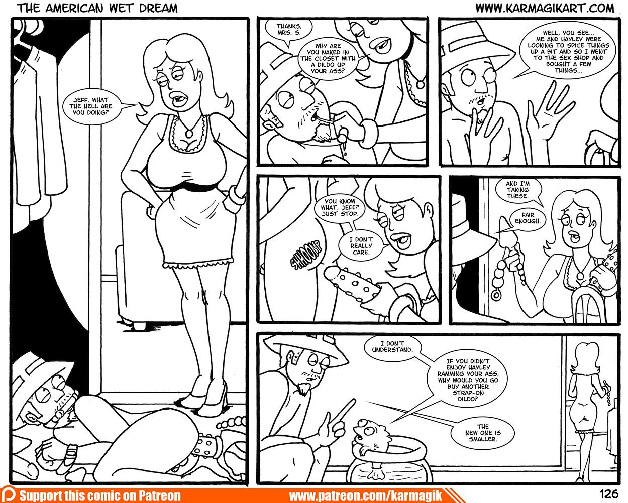 The American Wet Dream (American Dad!) [Karmagik] The American Wet Dream - No Color - (American Dad!) [Karmagik] – page 126