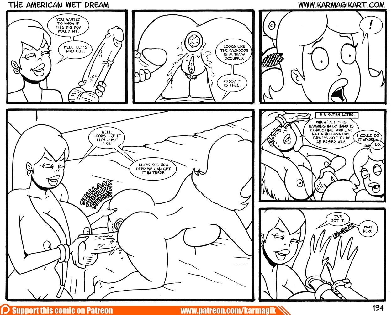 The American Wet Dream (American Dad!) [Karmagik] The American Wet Dream - No Color - (American Dad!) [Karmagik] – page 134