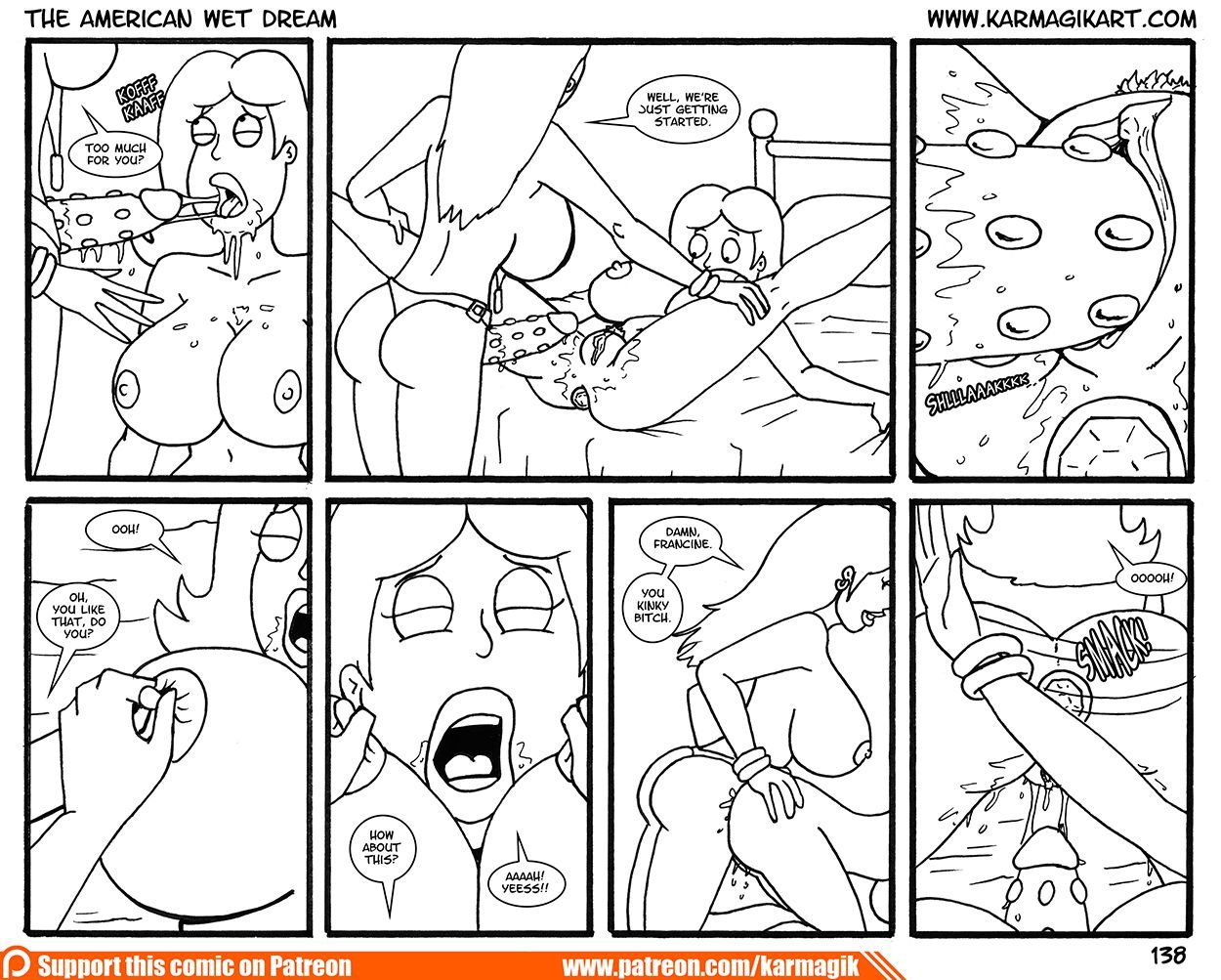 The American Wet Dream (American Dad!) [Karmagik] The American Wet Dream - No Color - (American Dad!) [Karmagik] – page 138