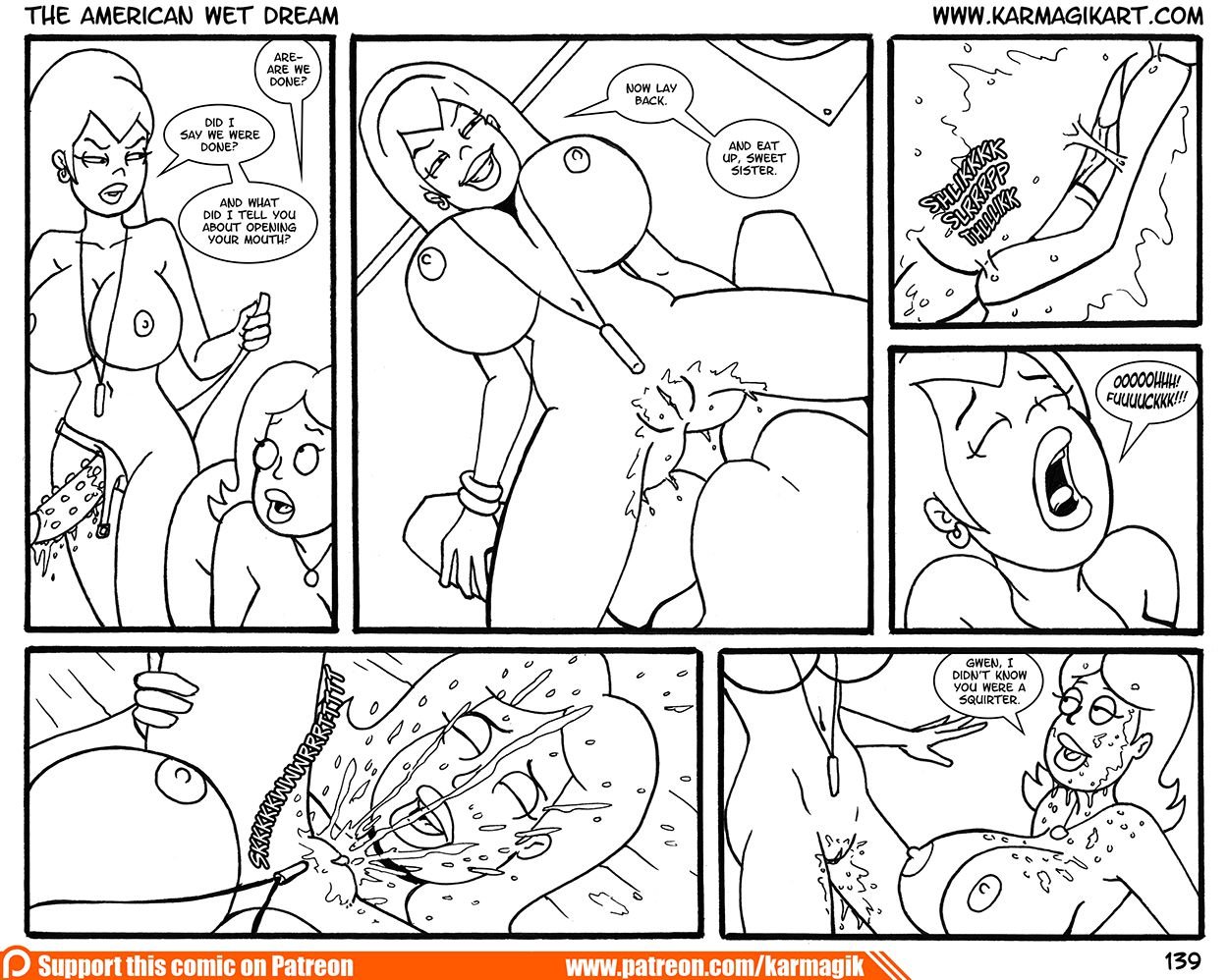 The American Wet Dream (American Dad!) [Karmagik] The American Wet Dream - No Color - (American Dad!) [Karmagik] – page 139