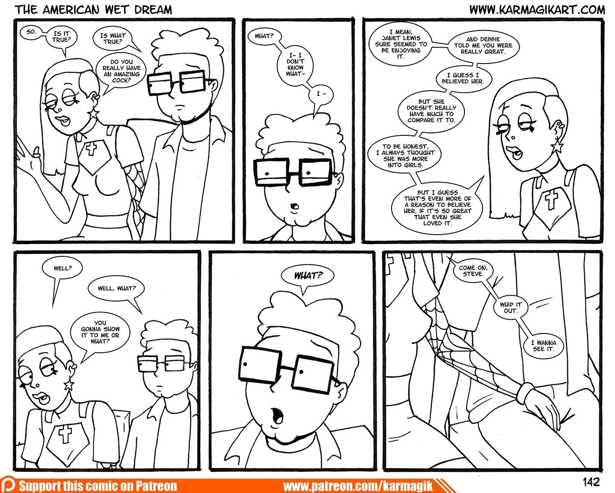 The American Wet Dream (American Dad!) [Karmagik] The American Wet Dream - No Color - (American Dad!) [Karmagik] – page 142