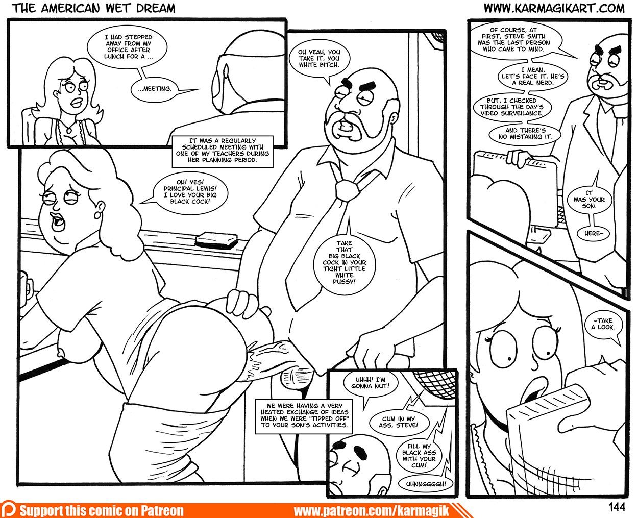 The American Wet Dream (American Dad!) [Karmagik] The American Wet Dream - No Color - (American Dad!) [Karmagik] – page 144